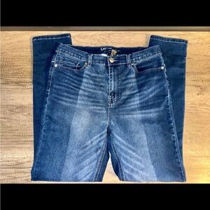 DG2 by Diane Gilman Women's Skinny Jeans - Dark Blue